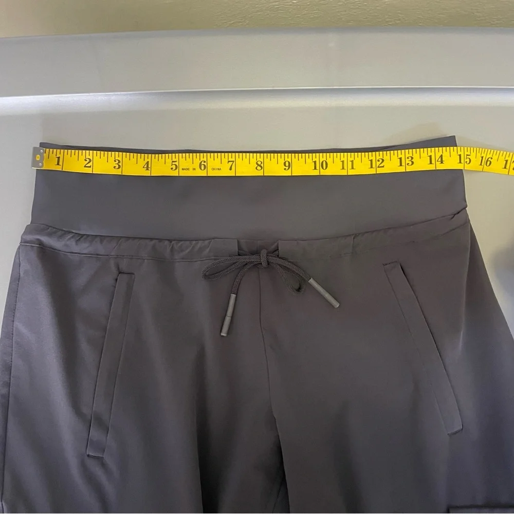 ATHLETA Women's Gray Sutton Jogger Pull On Cargo Athleisure Travel Pants Size 4 - Picture 10 of 15